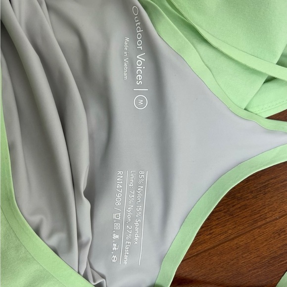 Outdoor Voices Exercise Dress Light Green Size M - Picture 5 of 6